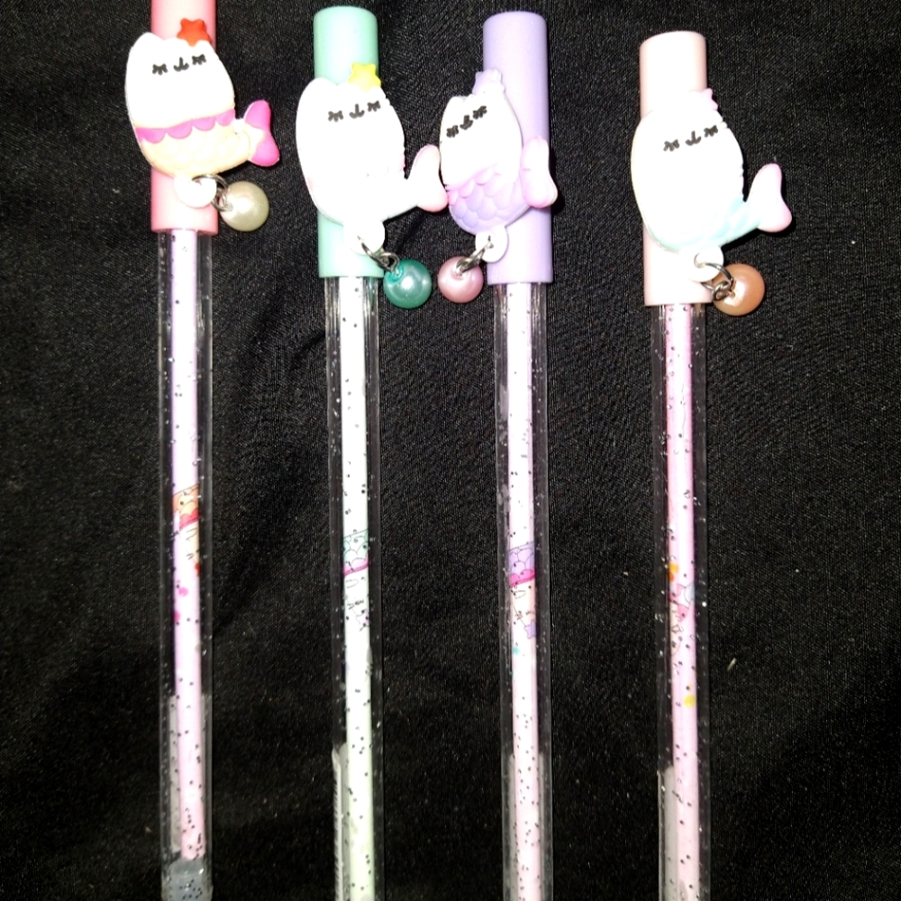Mermaid kitty pens bundle
